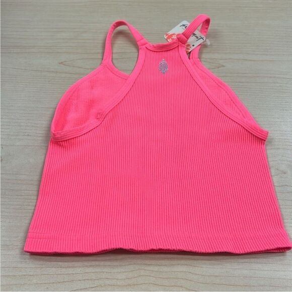 Free People Popsicle Pink Happiness Runs Crop Tank XS/S - Picture 5 of 6